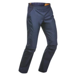 Quechua Broek Voor Fast Hiking Heren FH500 Blauw