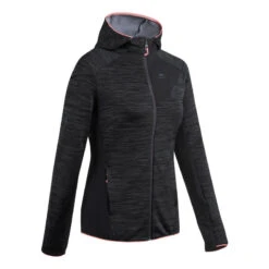 Quechua Dunne Fleece Jas Voor Wandelen Dames MH520 Light