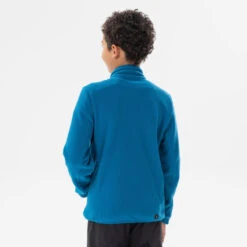 Quechua Fleece Jas Voor Wandelen Kinderen MH150 Blauw 7-15 Jaar -Aanbiedingen Sportief Leven Winkel fleece jas voor wandelen kinderen mh150 blauw 7 15 jaar 4