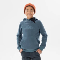 Quechua Fleece Sweater Voor Wandelen Donkergrijs Kinderen 7-15 Jaar -Aanbiedingen Sportief Leven Winkel fleece sweater voor wandelen donkergrijs kinderen 7 15 jaar 2