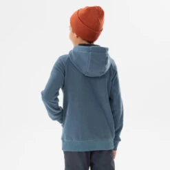 Quechua Fleece Sweater Voor Wandelen Donkergrijs Kinderen 7-15 Jaar -Aanbiedingen Sportief Leven Winkel fleece sweater voor wandelen donkergrijs kinderen 7 15 jaar 3