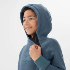 Quechua Fleece Sweater Voor Wandelen Donkergrijs Kinderen 7-15 Jaar -Aanbiedingen Sportief Leven Winkel fleece sweater voor wandelen donkergrijs kinderen 7 15 jaar 4