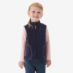 Quechua Fleece Wandelbodywarmer Voor Kinderen MH150 Marineblauw 2-6 Jaar -Aanbiedingen Sportief Leven Winkel fleece wandelbodywarmer voor kinderen mh150 marineblauw 2 6 jaar 2