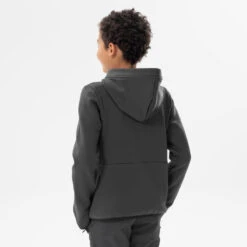 Quechua Fleecejas Voor Wandelen Kinderen MH500 Zwart Grijs 7-15 Jaar -Aanbiedingen Sportief Leven Winkel fleecejas voor wandelen kinderen mh500 zwart grijs 7 15 jaar 4