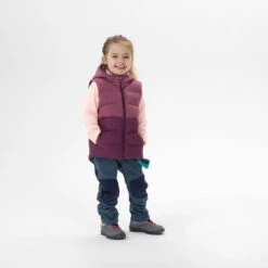 Quechua Gewatteerde Bodywarmer Voor Kinderen 2-6 Jaar Paars -Aanbiedingen Sportief Leven Winkel gewatteerde bodywarmer voor kinderen 2 6 jaar paars 2