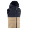 Quechua Gewatteerde Bodywarmer Voor Wandelen Beige En Blauw Kinderen 2-6 Jaar