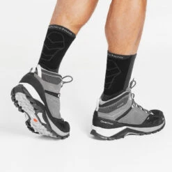 Quechua Halfhoge Waterdichte Bergwandelschoenen Voor Heren MH500 Grijs -Aanbiedingen Sportief Leven Winkel halfhoge waterdichte bergwandelschoenen voor heren mh500 grijs 4