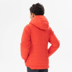 Quechua Hybride Gewatteerde Wandeljas Rood Kinderen 7-15 Jaar -Aanbiedingen Sportief Leven Winkel hybride gewatteerde wandeljas rood kinderen 7 15 jaar 3