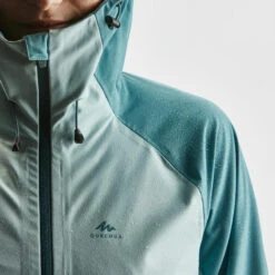 Quechua Regenjas Voor Bergwandelen Dames MH500 -Aanbiedingen Sportief Leven Winkel regenjas voor bergwandelen dames mh500 2