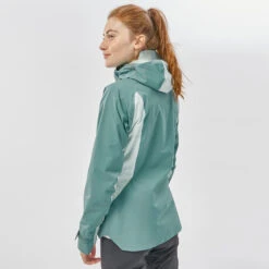 Quechua Regenjas Voor Bergwandelen Dames MH500 -Aanbiedingen Sportief Leven Winkel regenjas voor bergwandelen dames mh500 4