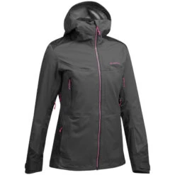 Quechua Regenjas Voor Bergwandelen Dames MH900