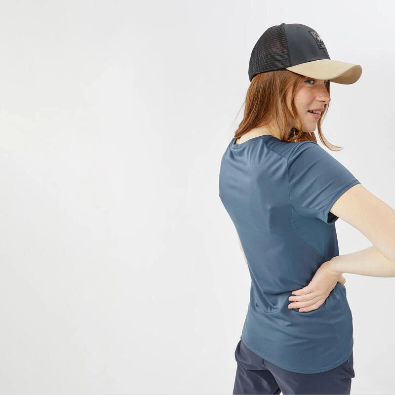 Quechua T-shirt Voor Bergwandelen Dames MH100 3 Quechua T-shirt Voor Bergwandelen Dames MH100 - Afbeelding 3