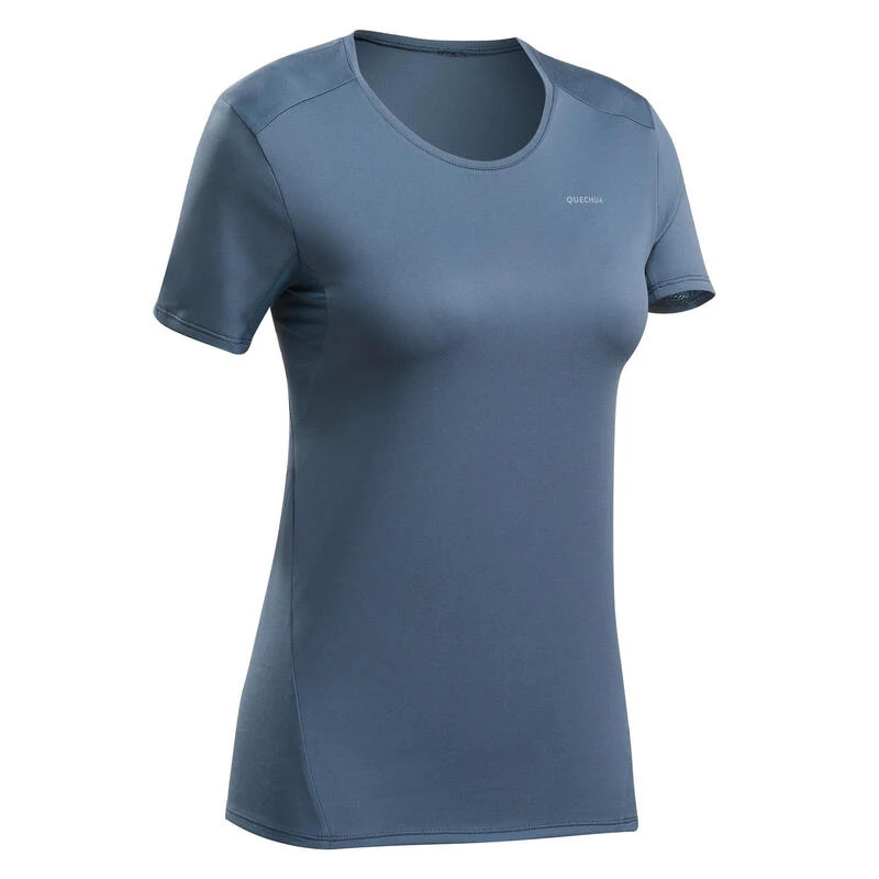 Quechua T-shirt Voor Bergwandelen Dames MH100 1 Quechua T-shirt Voor Bergwandelen Dames MH100