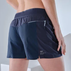 Quechua Ultralichte Damesshort Voor Fast Hiking FH900 Donkerblauw -Aanbiedingen Sportief Leven Winkel ultralichte damesshort voor fast hiking fh900 donkerblauw 3