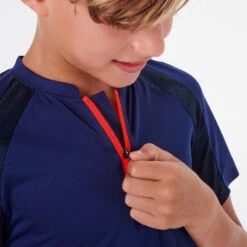 Quechua Wandel T-shirt MH550 Blauw Kinderen 7-15 Jaar -Aanbiedingen Sportief Leven Winkel wandel t shirt mh550 blauw kinderen 7 15 jaar 4