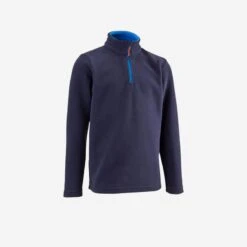 Quechua Wandelfleece Voor Kinderen MH100 Blauw 2-6 Jaar
