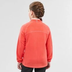 Quechua Wandelfleece Voor Kinderen MH150 Koraalrood 7-15 Jaar -Aanbiedingen Sportief Leven Winkel wandelfleece voor kinderen mh150 koraalrood 7 15 jaar 2