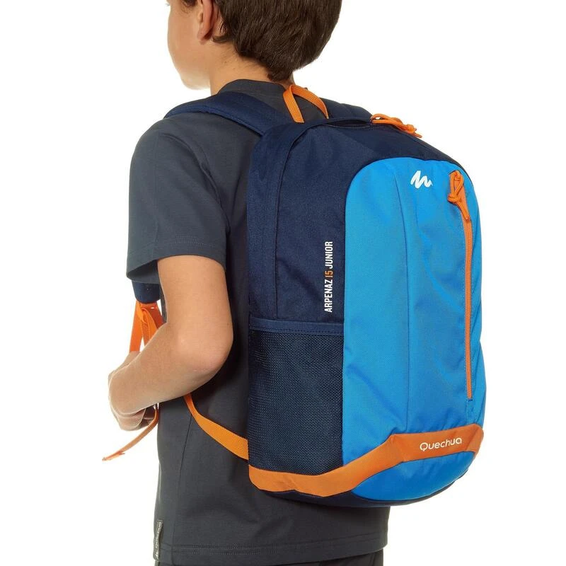 Quechua Wandelrugzak Voor Kinderen MH500 15 Liter Blauw 2 Quechua Wandelrugzak Voor Kinderen MH500 15 Liter Blauw - Afbeelding 2