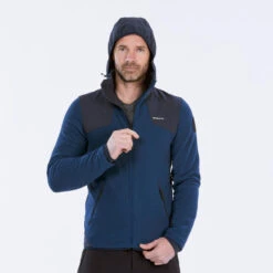 Quechua Warm Herenfleecejack Voor Wandelen SH500 X-WARM -Aanbiedingen Sportief Leven Winkel warm herenfleecejack voor wandelen sh500 x warm 4