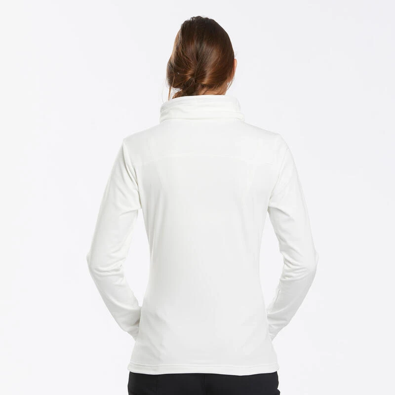 Quechua Warm Wandelshirt Met Lange Mouwen Voor Dames SH100 WARM 3 Quechua Warm Wandelshirt Met Lange Mouwen Voor Dames SH100 WARM - Afbeelding 3