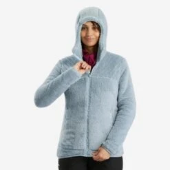 Quechua Warme Fleece Jas Voor Wandelen Dames SH100 ULTRA-WARM -Aanbiedingen Sportief Leven Winkel warme fleece jas voor wandelen dames sh100 ultra warm 4