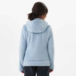 Quechua Warme Fleece Jas Voor Wandelen MH500 Grijsblauw Kinderen 7-15 Jaar -Aanbiedingen Sportief Leven Winkel warme fleece jas voor wandelen mh500 grijsblauw kinderen 7 15 jaar 2