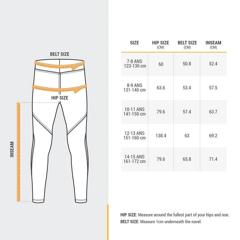 Quechua Warme Wandellegging Voor Kinderen SH100 Warm 7-15 Jaar 3 Quechua Warme Wandellegging Voor Kinderen SH100 Warm 7-15 Jaar - Afbeelding 3