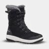 Quechua Warme Waterdichte Wandelschoenen Voor Dames SH500 U-WARM Leer