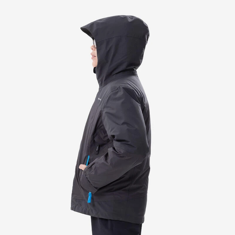 Quechua Waterdichte 3-in-1-wandeljas Voor Kinderen SH500 X-Warm -8°C 7-15 Jaar 4 Quechua Waterdichte 3-in-1-wandeljas Voor Kinderen SH500 X-Warm -8°C 7-15 Jaar - Afbeelding 4