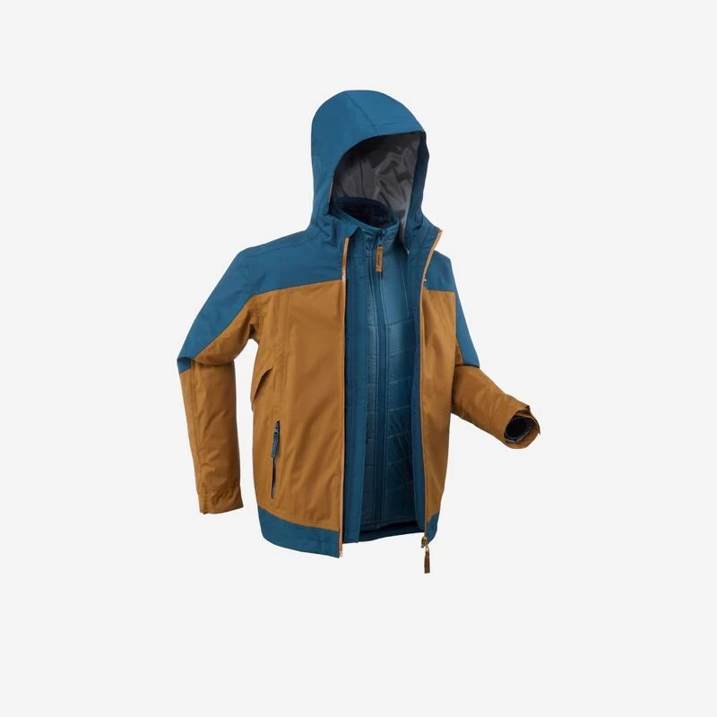 Quechua Waterdichte 3-in-1 Winterjas Voor Wandelen SH500 X-Warm -8°C Kinderen 7-15 Jaar 1 Quechua Waterdichte 3-in-1 Winterjas Voor Wandelen SH500 X-Warm -8°C Kinderen 7-15 Jaar