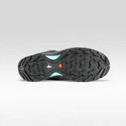 Quechua Waterdichte Bergwandelschoenen Voor Dames MH100 Grijs/blauw -Aanbiedingen Sportief Leven Winkel waterdichte bergwandelschoenen voor dames mh100 grijsblauw 2