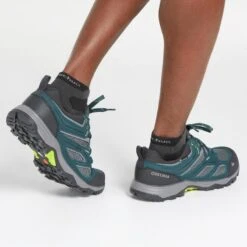 Quechua Waterdichte Bergwandelschoenen Voor Heren MH100 Blauw -Aanbiedingen Sportief Leven Winkel waterdichte bergwandelschoenen voor heren mh100 blauw 4