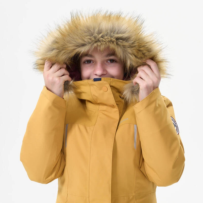 Quechua Waterdichte Wandelparka Voor De Winter Kinderen SH500 ULTRA-WARM -17°C 7-15 Jaar 5 Quechua Waterdichte Wandelparka Voor De Winter Kinderen SH500 ULTRA-WARM -17°C 7-15 Jaar - Afbeelding 5