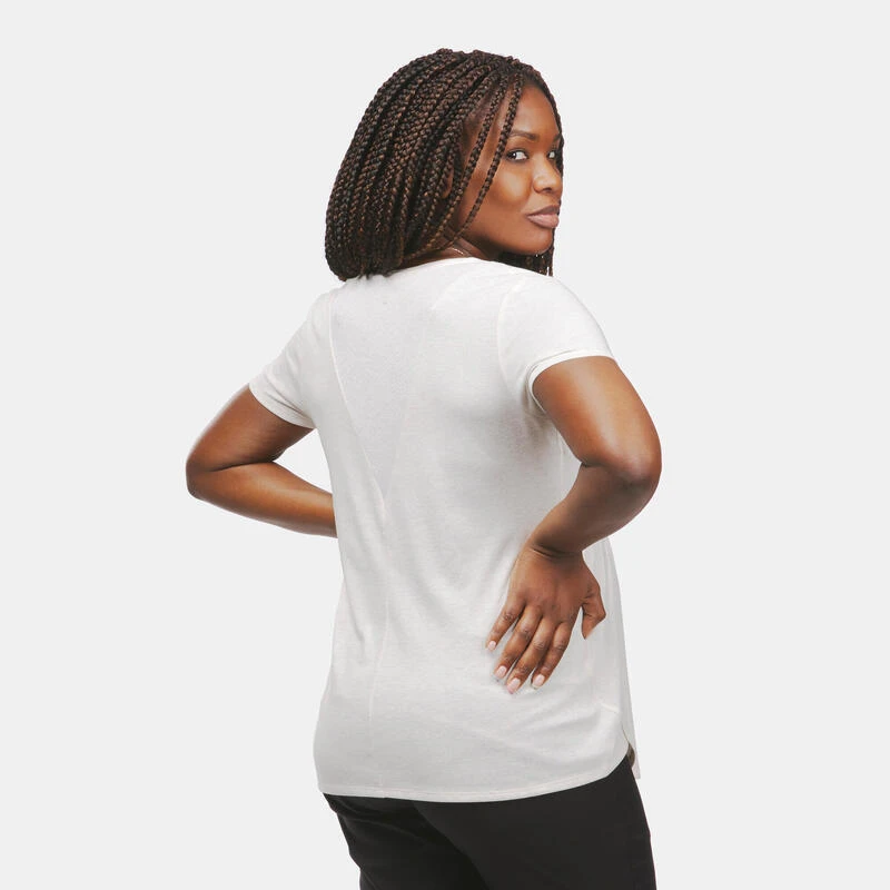 Quechua Zwangerschaps T-shirt Voor Wandelen 3 Quechua Zwangerschaps T-shirt Voor Wandelen - Afbeelding 3